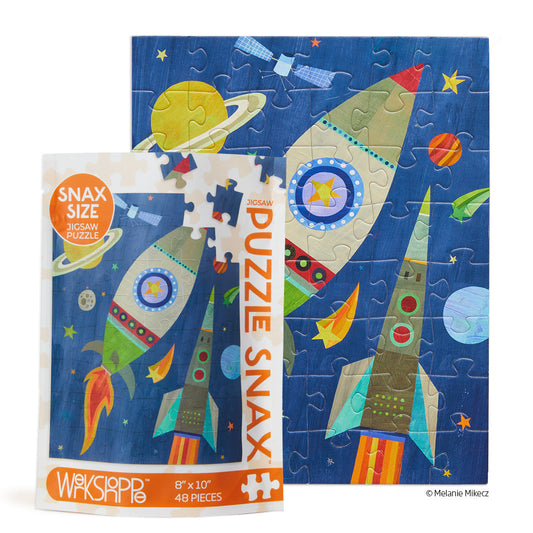 Werkshoppe Puzzle Snax 48 Piece - Outer Space