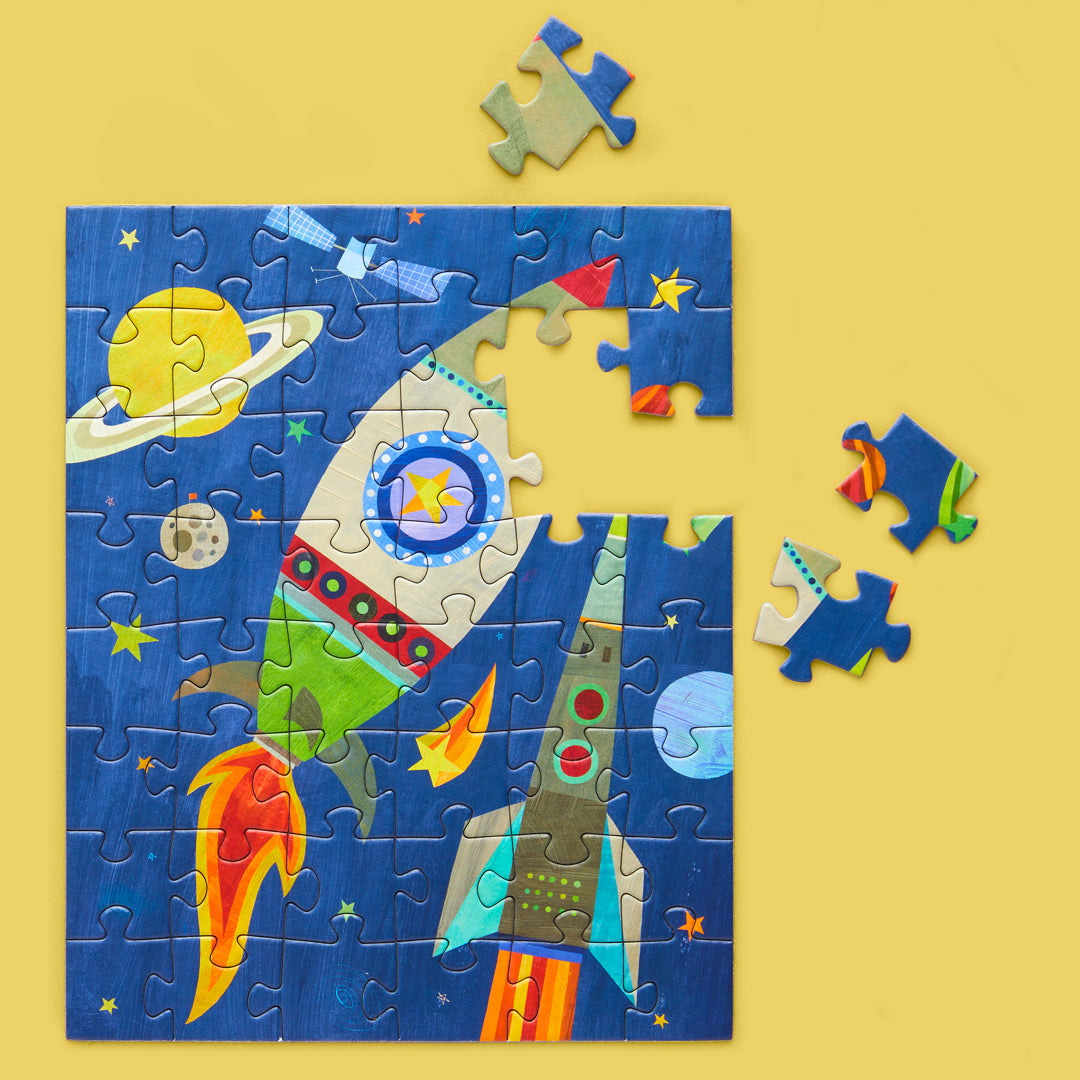 Werkshoppe Puzzle Snax 48 Piece - Outer Space