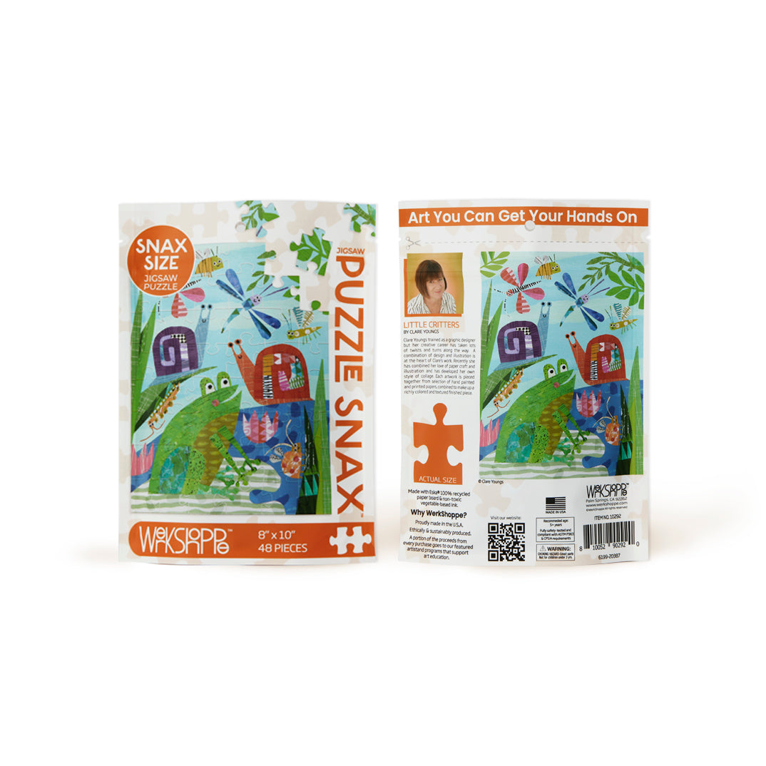 WerkShoppe “Little Critters” 48 Piece Puzzle Snax