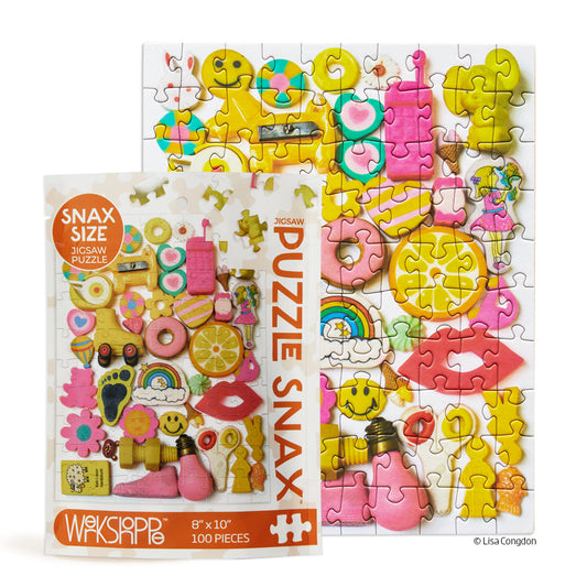 WerkShoppe “Lemonade” 100 Piece Puzzle Snax