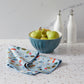 WerkShoppe "Floral Stems" Microfiber Tea Towel
