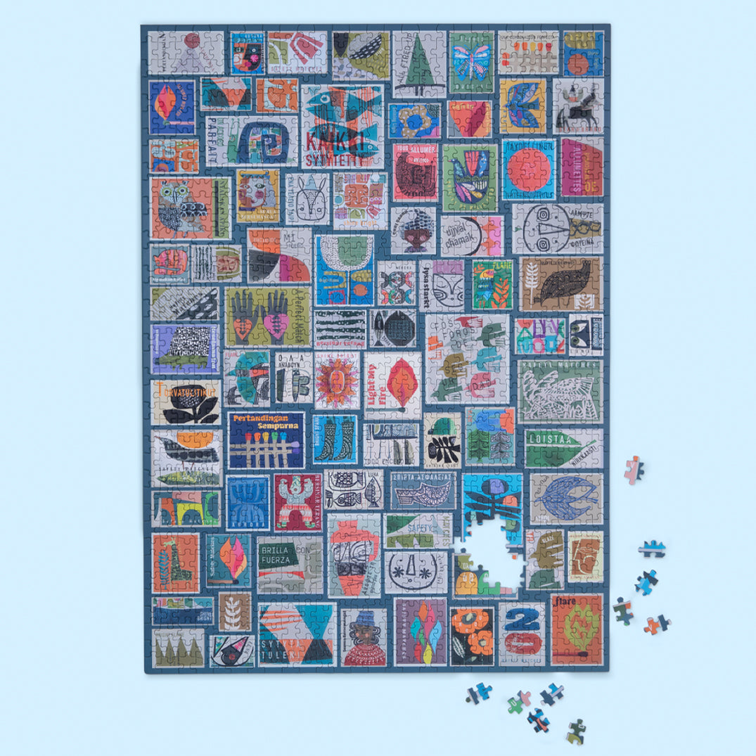 Werkshoppe “Vintage Matchbooks” 1000 Piece Puzzle