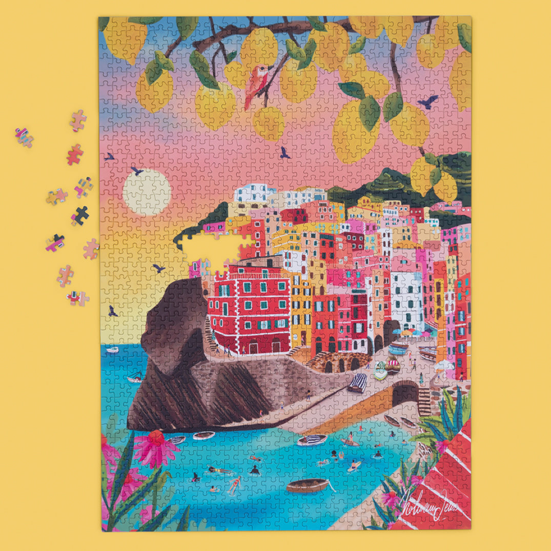 Werkshoppe “Cinque Terre” 1000 Piece Puzzle