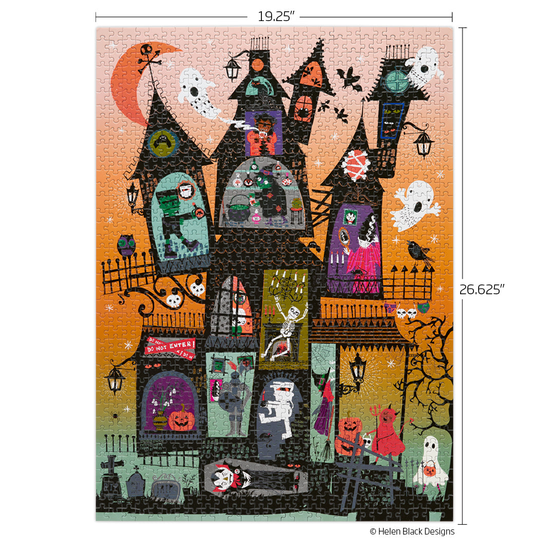 WerkShoppe “Haunted House” 1000 Piece Puzzle