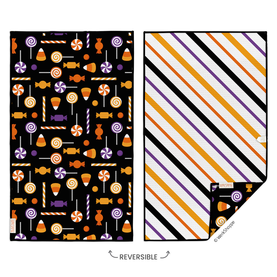 WerkShoppe “Halloween Treats” Microfiber Towel