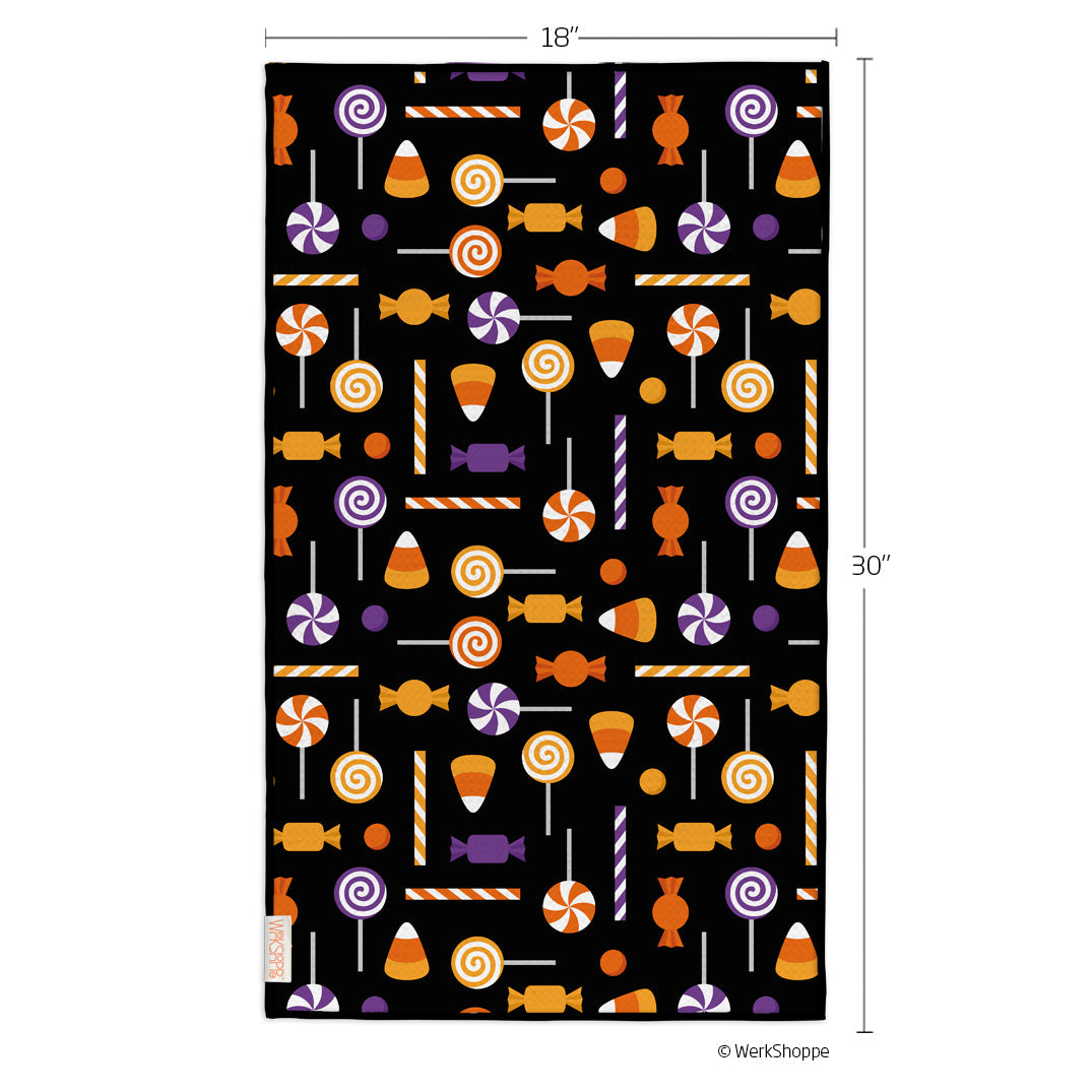 WerkShoppe “Halloween Treats” Microfiber Towel