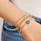 BaubleBar "Astros" Gold/Blue Tennis Bracelet