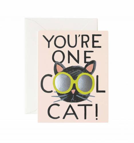 Rifle Paper Co. “One Cool Cat” Card