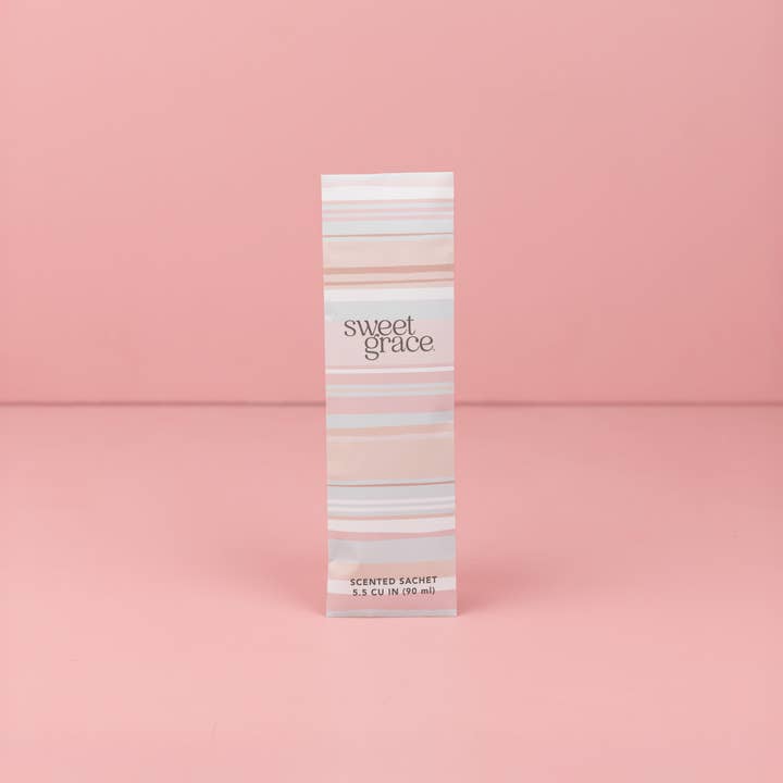 Bridgewater Candle Co. "Sweet Grace" Slim Sachet- Modern Swirl