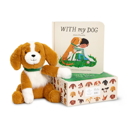 “With My Dog” -A Picture Book and Plush about Having (and Being!) a Good Friend