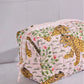 Printfresh "Bagheera" Quilted Pouch-Blush