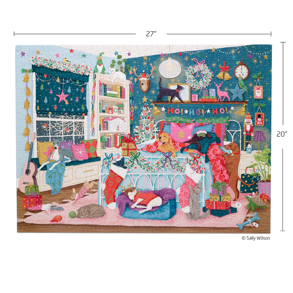 WerkShoppe “Christmas Morning” 1000 Piece Puzzle