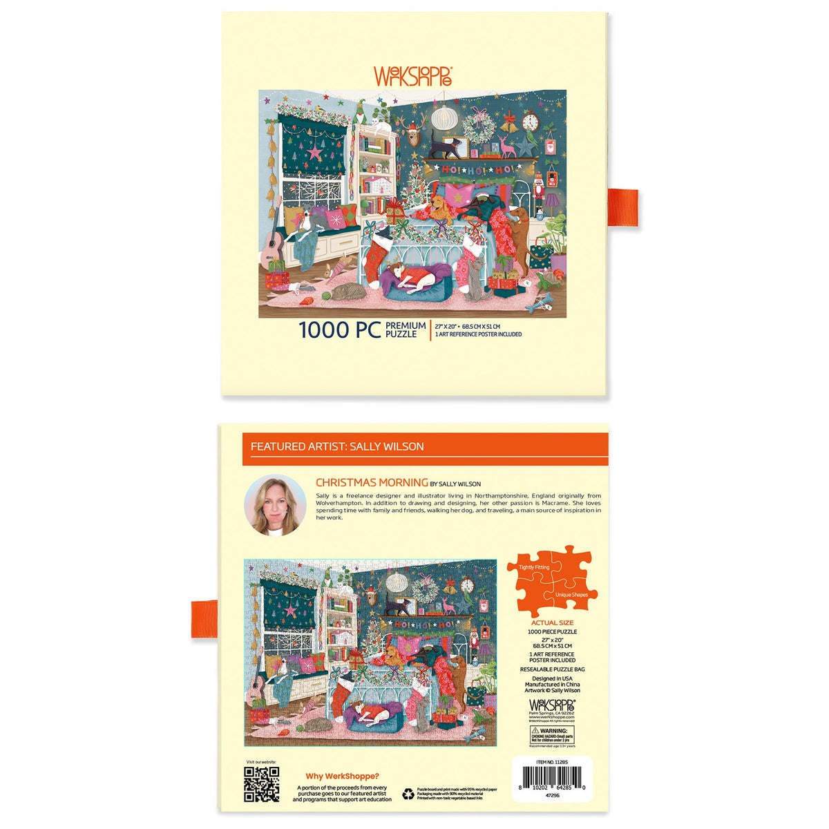 WerkShoppe “Christmas Morning” 1000 Piece Puzzle