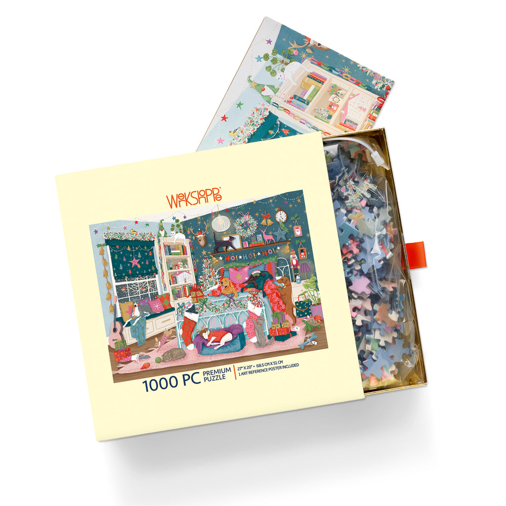WerkShoppe “Christmas Morning” 1000 Piece Puzzle