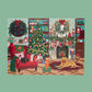 WerkShoppe “Festive Family Room” 1000 Piece Puzzle