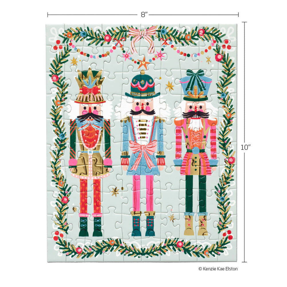 WerkShoppe “Nutcracker Season” 100 Piece Puzzle Snax