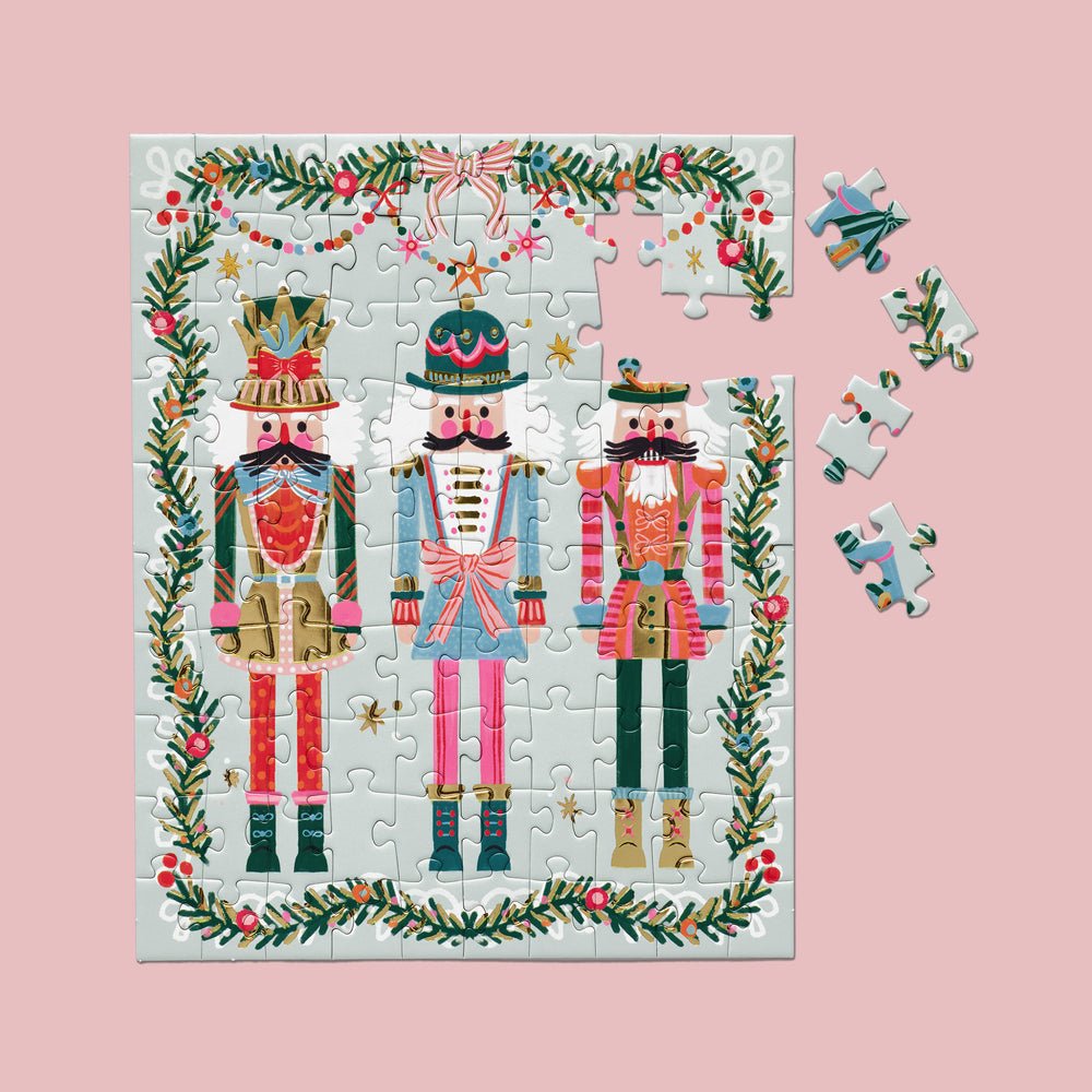 WerkShoppe “Nutcracker Season” 100 Piece Puzzle Snax