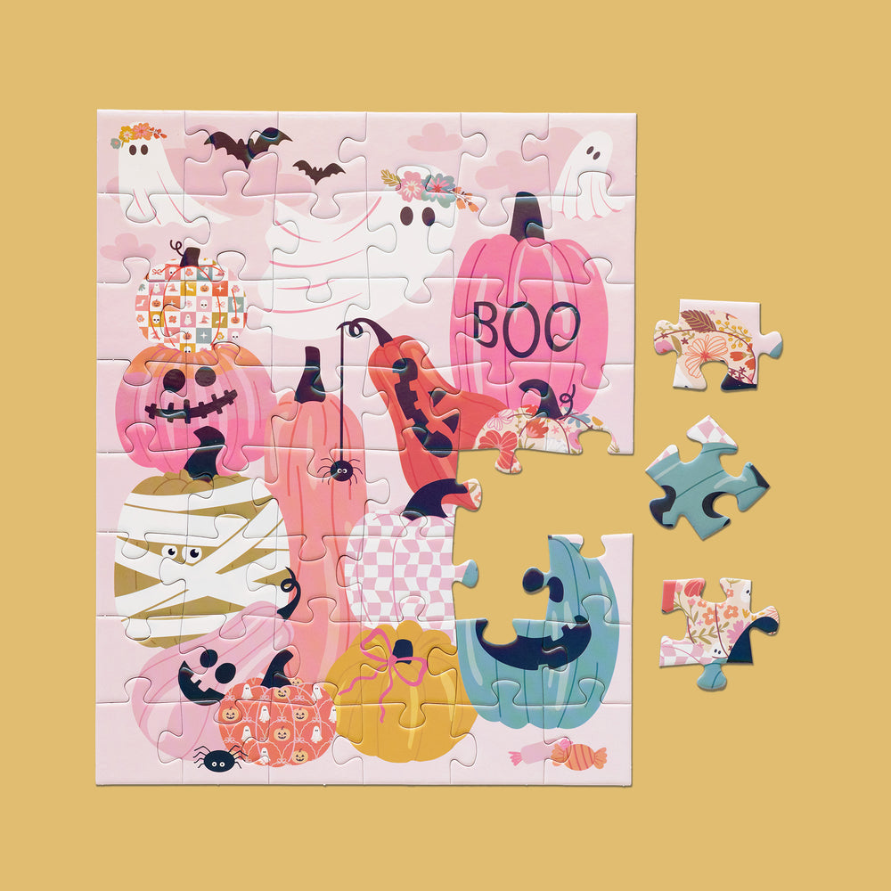 WerkShoppe “Pumpkin Party” 48 Piece Puzzle Snax