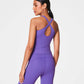 SPANX® Get Moving Contour Crossback Shelf Tank-Vibrant Lilac