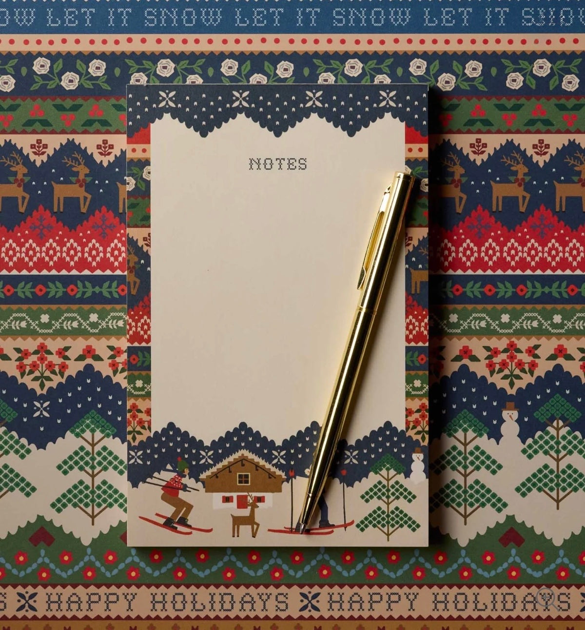 Rifle Paper Co. "Ski Chalet" Notepad