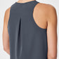 Spanx Casual Fridays Curved Hem Tank-Dark Storm