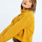 Molly Bracken "Maizy" Turtleneck Sweater - Saffron Yellow