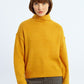 Molly Bracken "Maizy" Turtleneck Sweater - Saffron Yellow