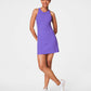 Spanx SPANXshape™ Get Moving Zip Front Dress-Vibrant Lilac