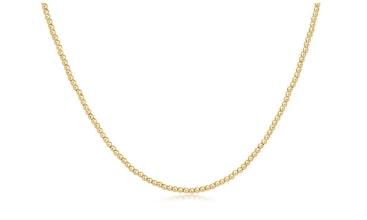 Enewton 17" Choker Classic Gold 2mm Bead