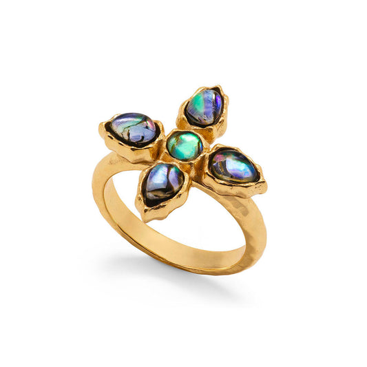 Capucine de Wulf “Aurora” Ring-Abalone