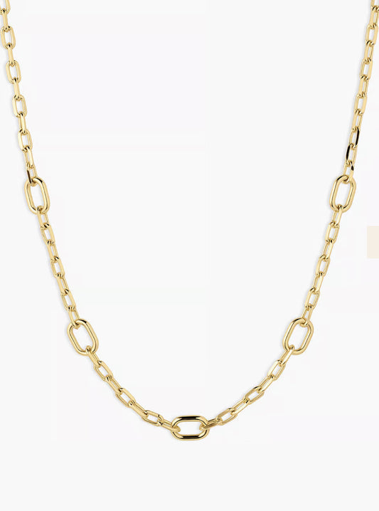 Gorjana Parker Link Necklace-Gold