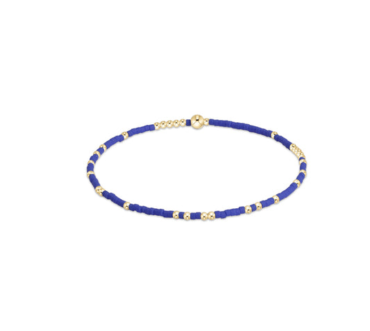 Enewton Gameday "Hope Unwritten" Bracelet-Blue