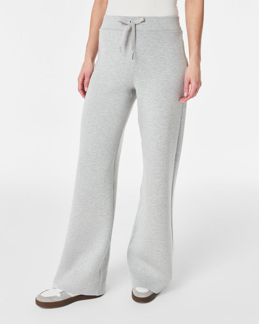 Spanx Air Essentials Wide Leg Pant-Light Heather Grey