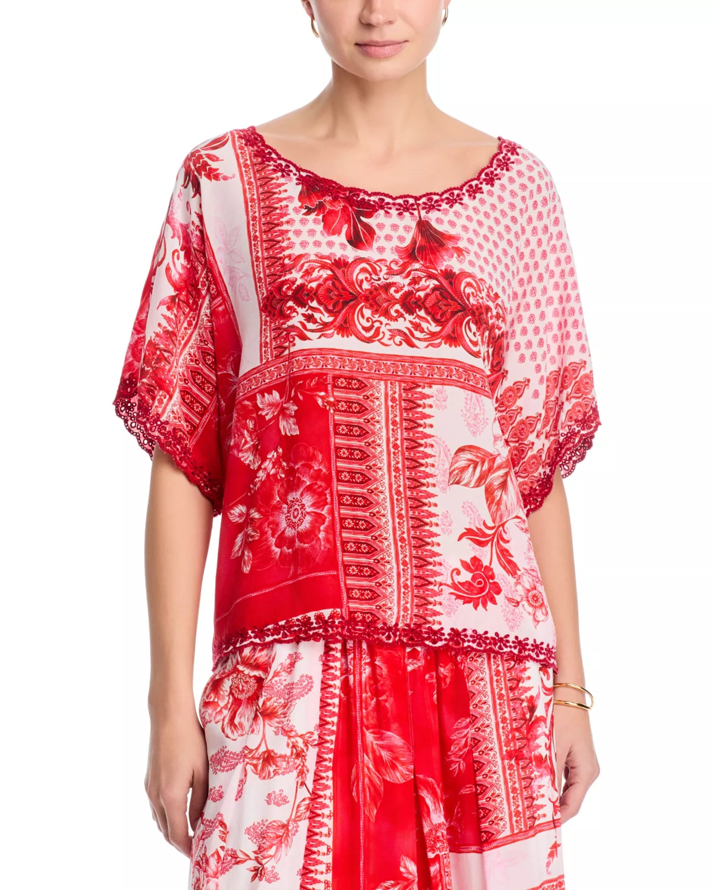 Johnny Was Tawni Blouse-Diantha Scarf