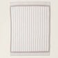 Barefoot Dreams CozyChic® Border Stripe Throw -Sahara/Cream