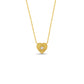 LeMel Liv Heart Necklace-CZ