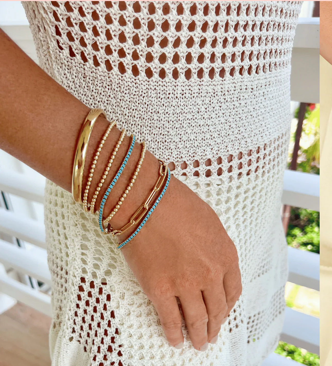 LeMel Goldie Cuff Bracelet- Gold