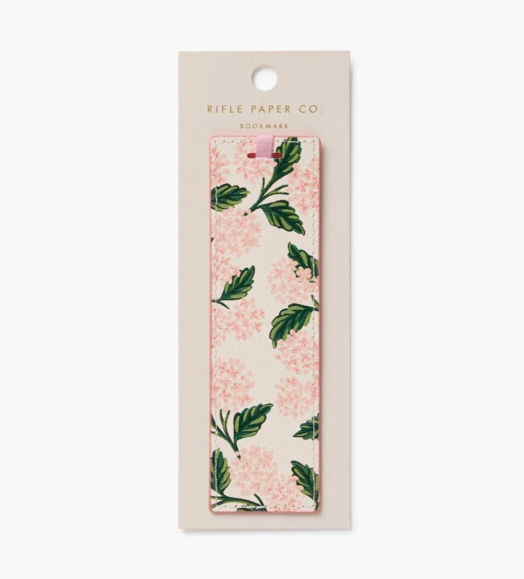 Rifle Paper Co. "Pink Hydrangea" Bookmark