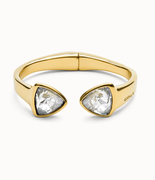 Uno de 50 "Be a Chameleon" Bangle-Gold/Moonstone