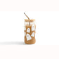 Pippi Post "Happy Ghosts" Halloween Glass Can