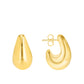 LeMel Teardrop Gold Earrings