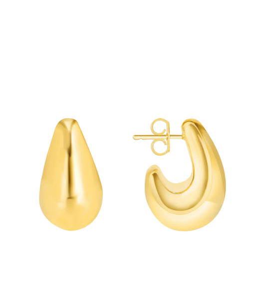 LeMel Teardrop Gold Earrings