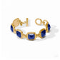 Julie Vos “Sahara” Stone Bracelet-Gold/Iridescent Sapphire Blue