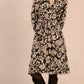 Molly Bracken L/S V-Neck Dress-Black
