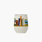 Corkcicle x Rifle Paper Co. “Book Club”- 12oz Stemless Tumbler