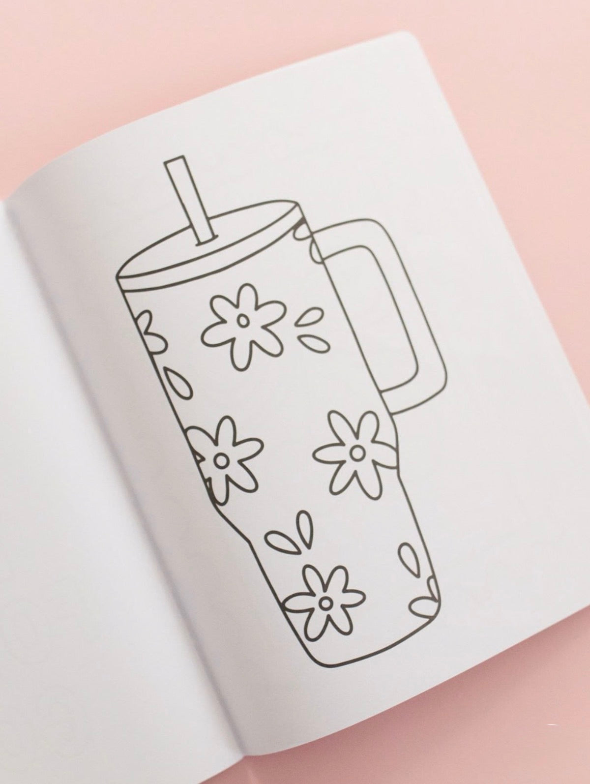 Pippi Post "Bows & Blooms" Coloring Book