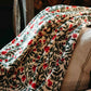 Rifle Paper Co. "Christmastide Pomegranate" Fleece Blanket