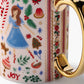 Rifle Paper Co. "Holly Jolly Nutcracker" Porcelain Mug Set (set of 2)