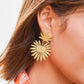 Spartina 449 Palmetto Earrings-Gold