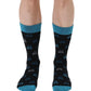 Living Royal Men's Bamboo Crew Socks-Bike